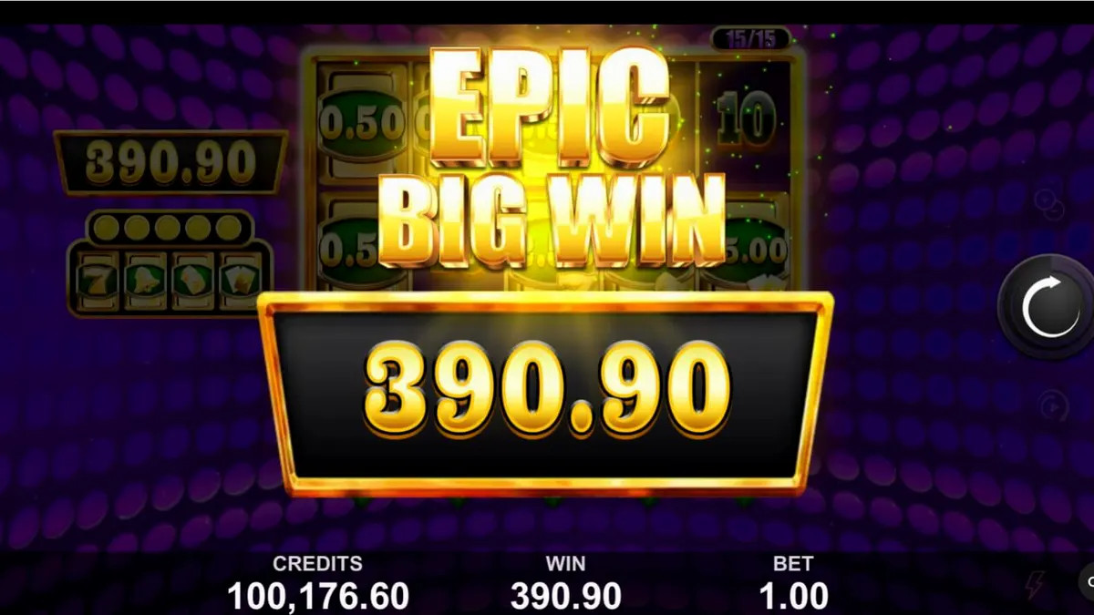 Tampilan visual slot Cash Spree Gold dengan nuansa emas dan simbol mewah